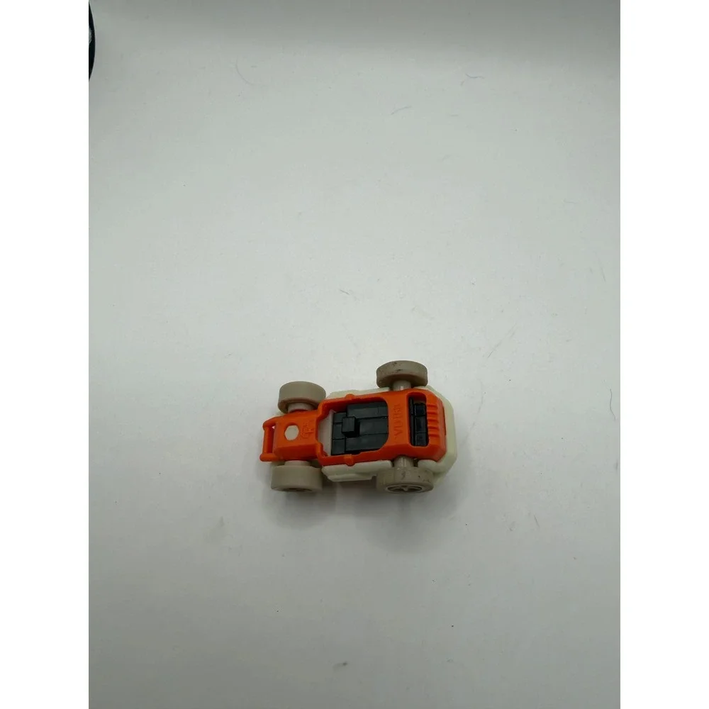 Vintage Micro Space Rover Toy Vehicle Cream Orange Black Satellite‎ Dish Scout